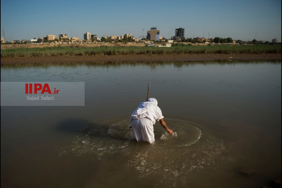   مراسم غسل تعمید صابئین مندایی 