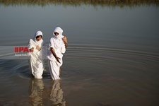   مراسم غسل تعمید صابئین مندایی 