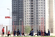   تمرین تیم ملی فوتبال ایران