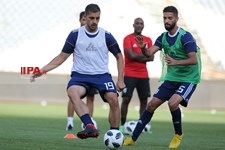   تمرین تیم ملی فوتبال ایران