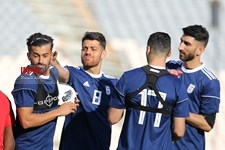   تمرین تیم ملی فوتبال ایران