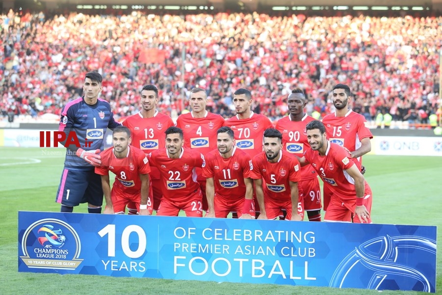   دیدار تیم های فوتبال پرسپولیس و الدحیل