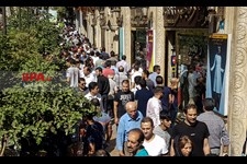   مردم  در بازار ارز تهران 