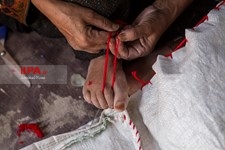   چادر نشینان  بستر دریاچه خشک شده هامون
