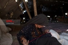   چادر نشینان  بستر دریاچه خشک شده هامون
