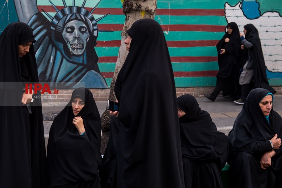   مراسم راهپیمایی13 آبان در تهران