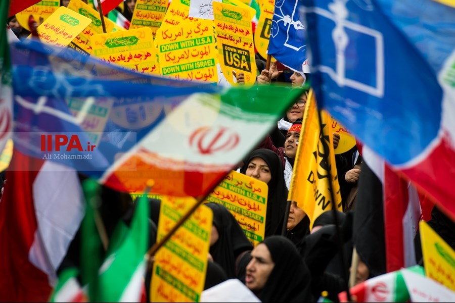   مراسم راهپیمایی13 آبان در تهران
