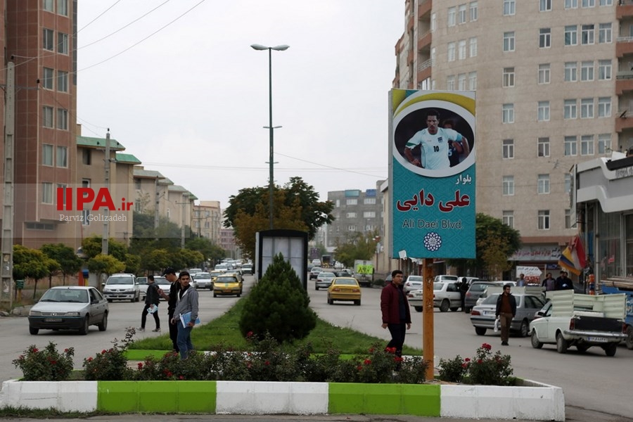   محبوبیت علی دایی در شهر اردبیل