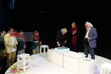   مراسم زاد روز شمس لنگرودی