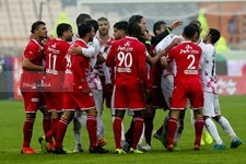   دیدار فوتبال پرسپولیس و تراکتور سازی