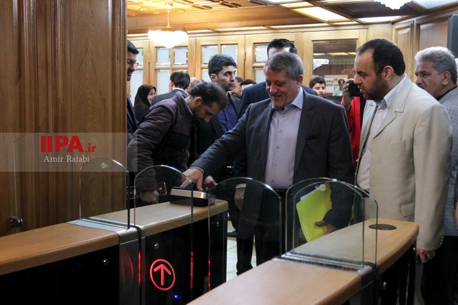   مراسم ادای سوگند شهردار جدید تهران 