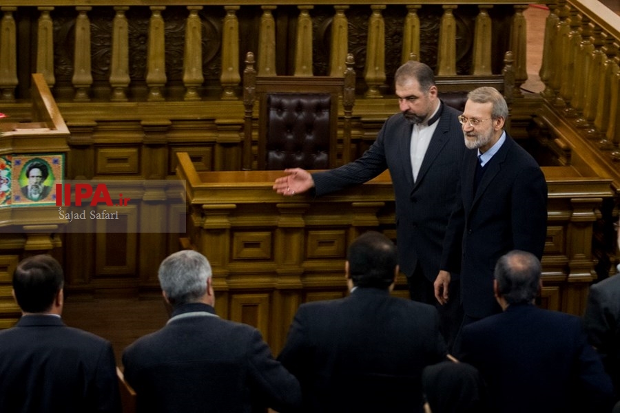   نشست خبری رئیس مجلس شورای اسلامی
