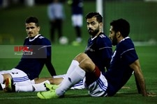   تمرین تیم ملی فوتبال در قطر