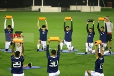   تمرین تیم ملی فوتبال در قطر