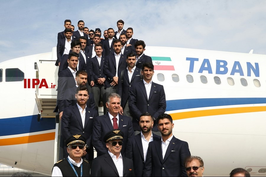   عزیمت تیم ملی فوتبال از قطر به امارات