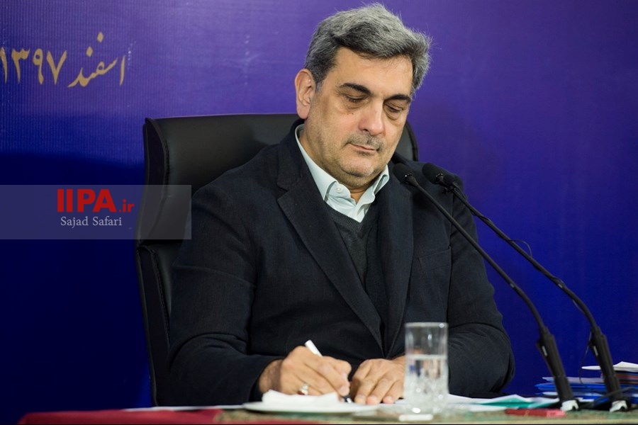   نشست خبری شهردار تهران
