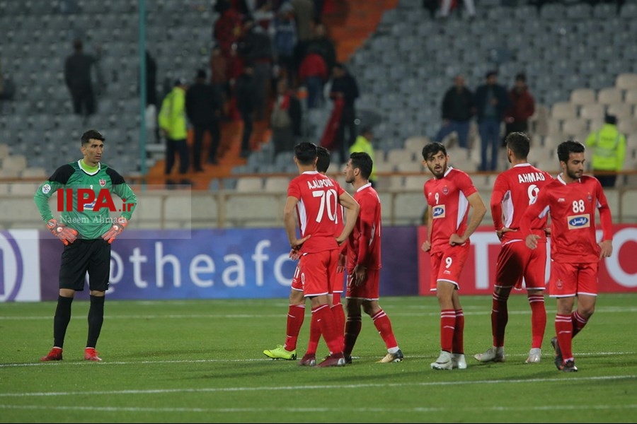   دیدار تیم های فوتبال پرسپولیس ایران و پاختاکور ازبکستان