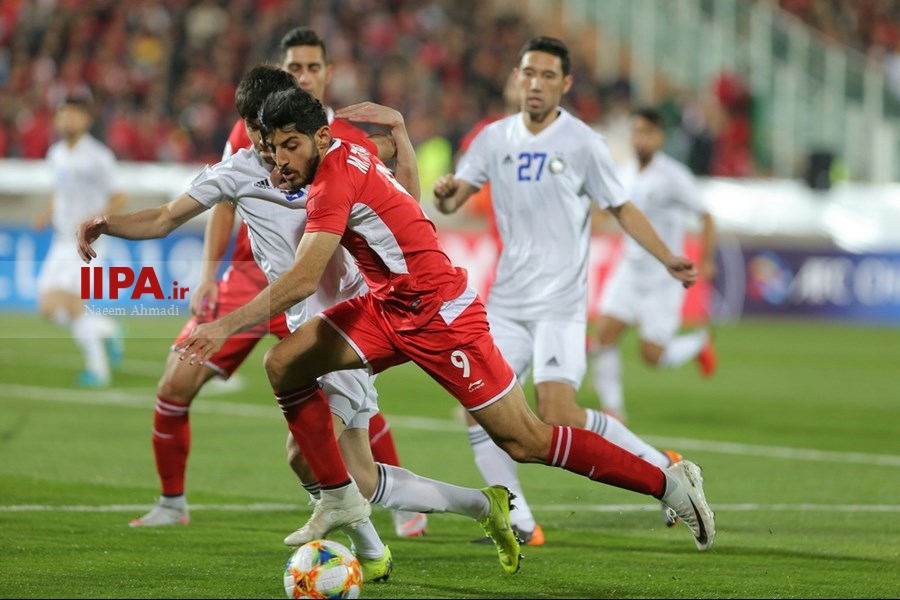   دیدار تیم های فوتبال پرسپولیس ایران و پاختاکور ازبکستان