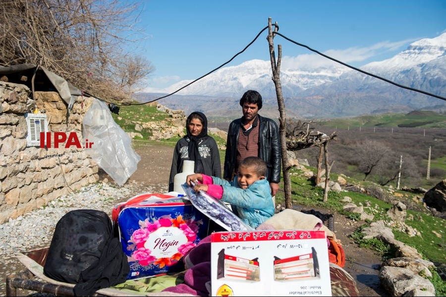   خدمت رسانی به عشایر روستای ده دیک شهرتان اندیکا