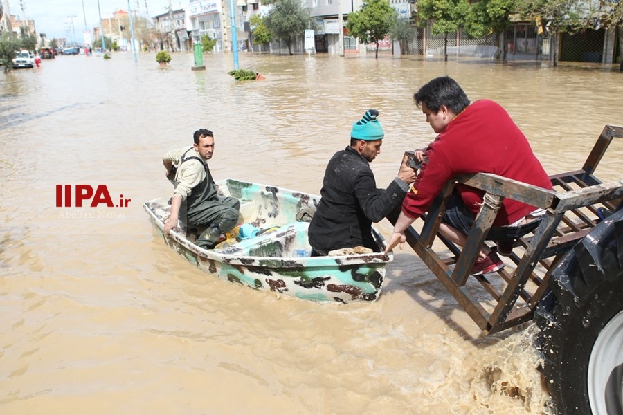   سیل در استان گلستان