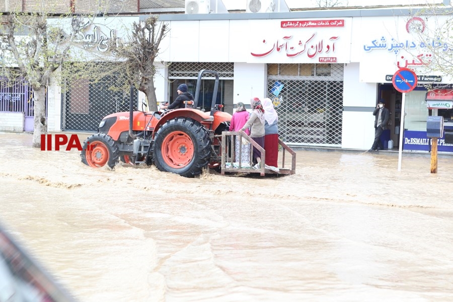   سیل در استان گلستان
