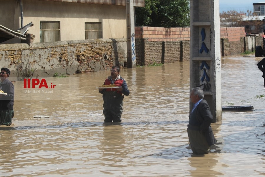   سیل در استان گلستان