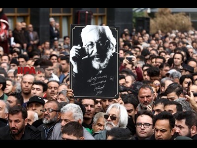 مراسم بدرقه جمشید مشایخی
