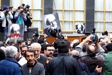   مراسم بدرقه جمشید مشایخی