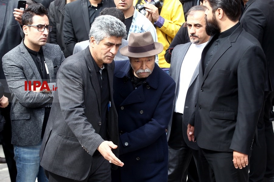   مراسم بدرقه جمشید مشایخی