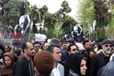   مراسم بدرقه جمشید مشایخی