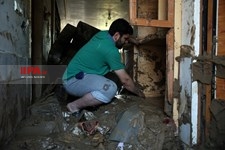   خسارت سیل در پل دختر