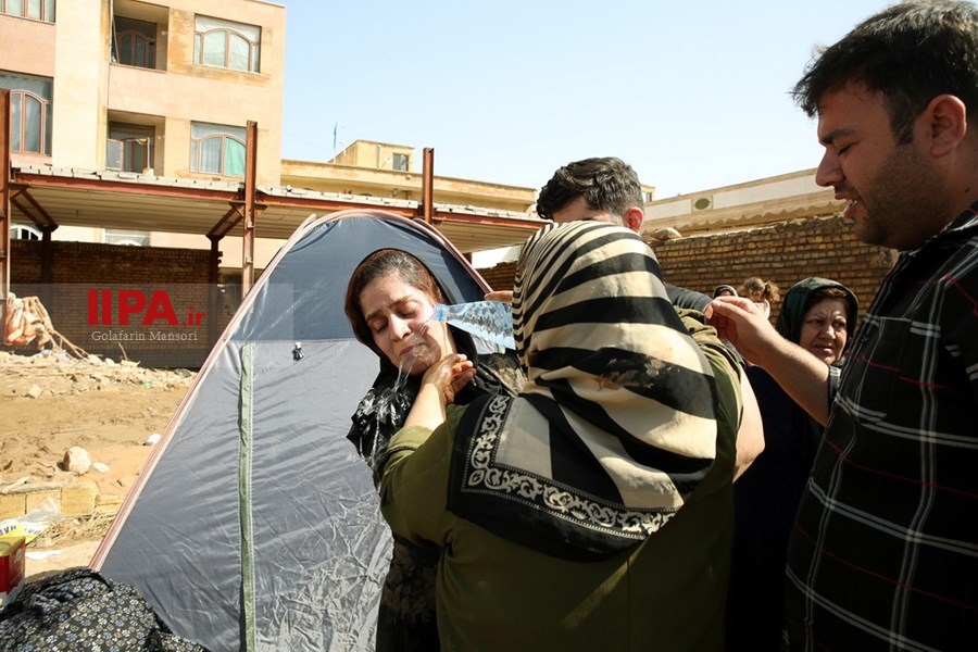   خسارت سیل در پل دختر