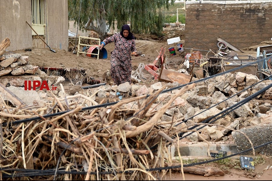   خسارت سیل در  لرستان 