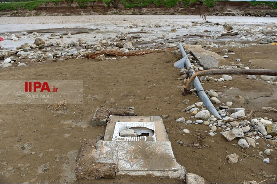   خسارت سیل در  لرستان 
