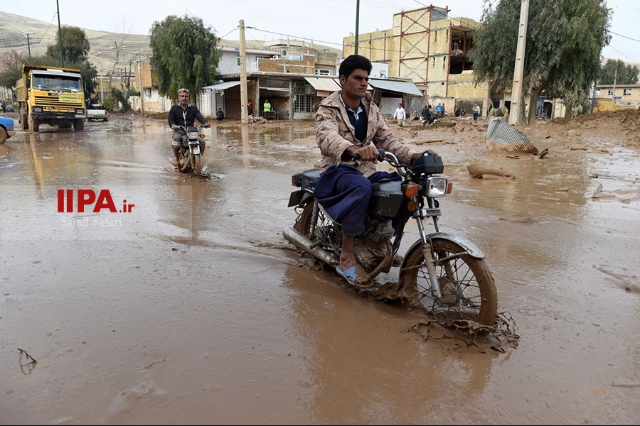   خسارت سیل در  لرستان 