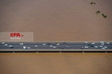   سیل در اطراف حمیدیه