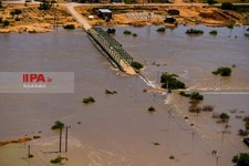   سیل در اطراف حمیدیه