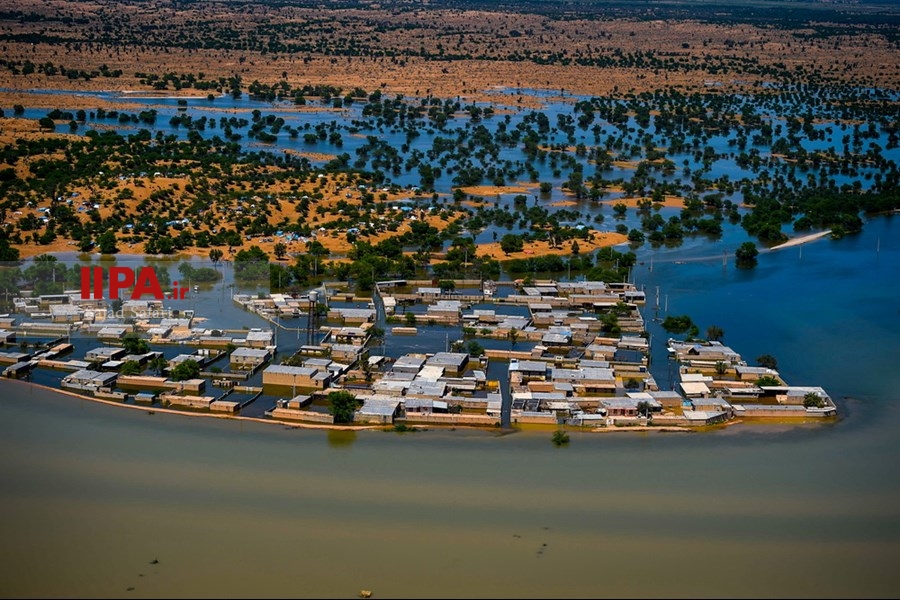  سیل در اطراف حمیدیه