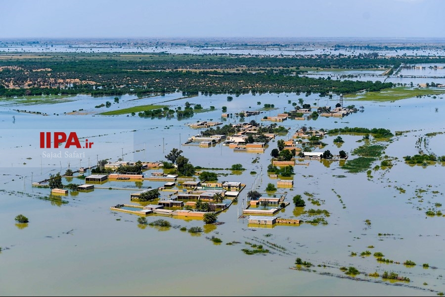   سیل در اطراف حمیدیه