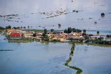   سیل در اطراف حمیدیه