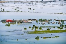   سیل در اطراف حمیدیه