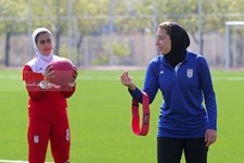   تمرین تیم ملی جوانان بانوان