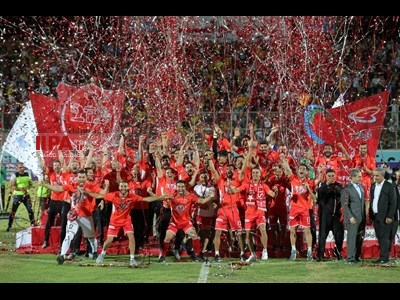قهرمانی تیم فوتبال پرسپولیس در هجدهمین دوره لیگ برتر