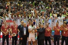   قهرمانی تیم والیبال مردان ایران در آسیا