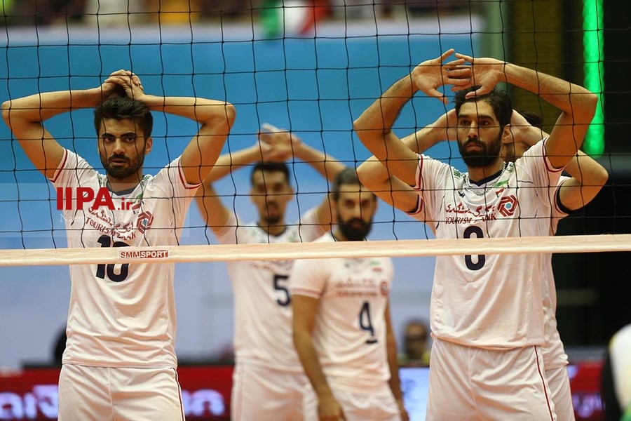   قهرمانی تیم والیبال مردان ایران در آسیا