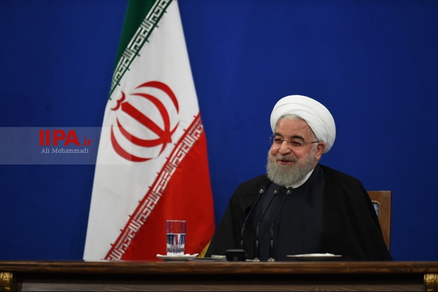   نشست خبری حسن روحانی