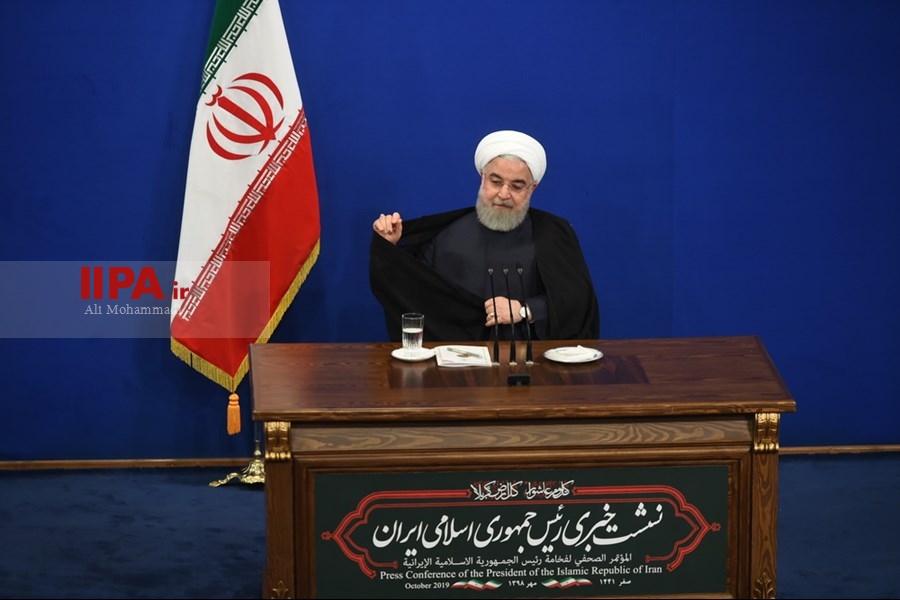   نشست خبری حسن روحانی