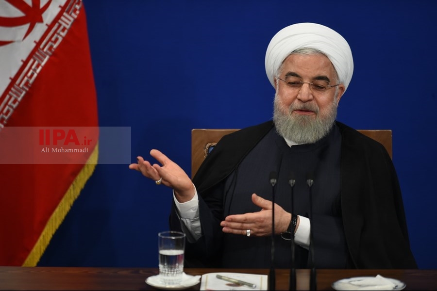   نشست خبری حسن روحانی