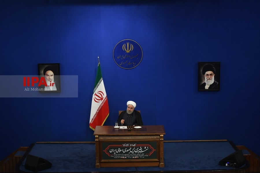   نشست خبری حسن روحانی