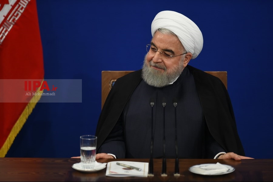   نشست خبری حسن روحانی